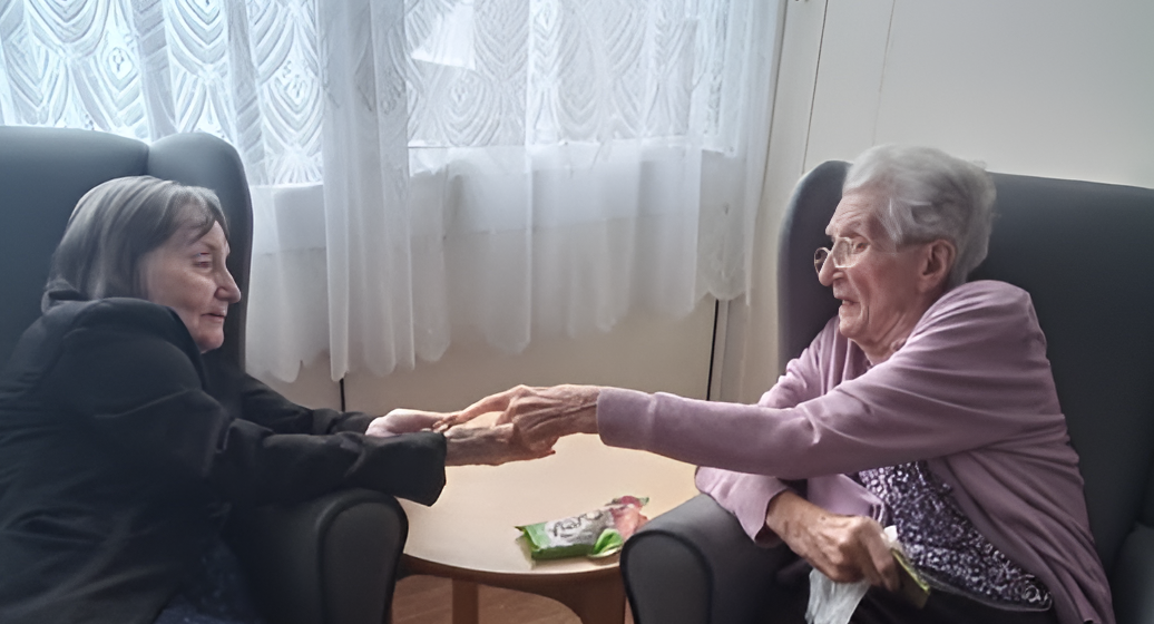 At Thurncourt Residential Home, it’s the little things—like sharing a chocolate bar—that build the strongest friendships. Because here, every small gesture creates a big impact. 💛