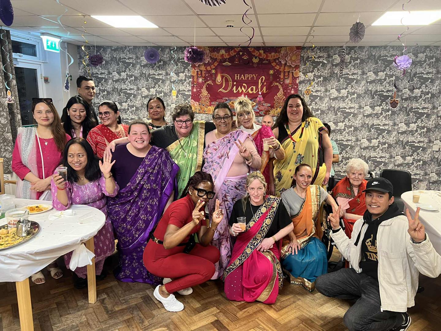 Residents at Tillson House celebrated Diwali with vibrant colours, delicious food, and shared joy — embracing culture, light, and togetherness.