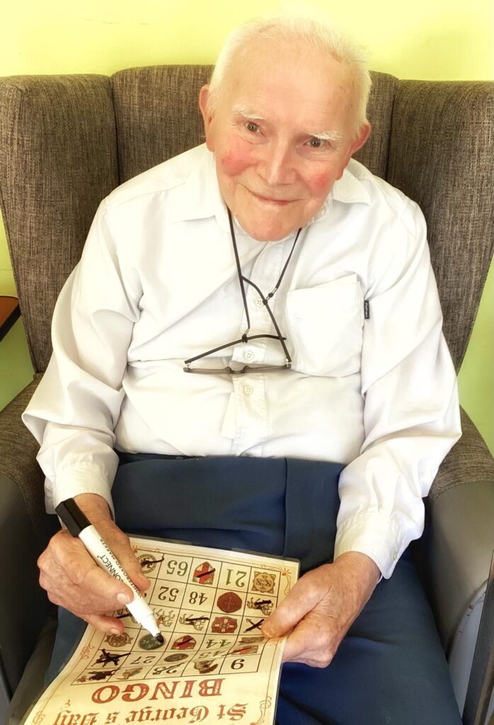 Arbor House St George’s Day Bingo Brings Residents Together