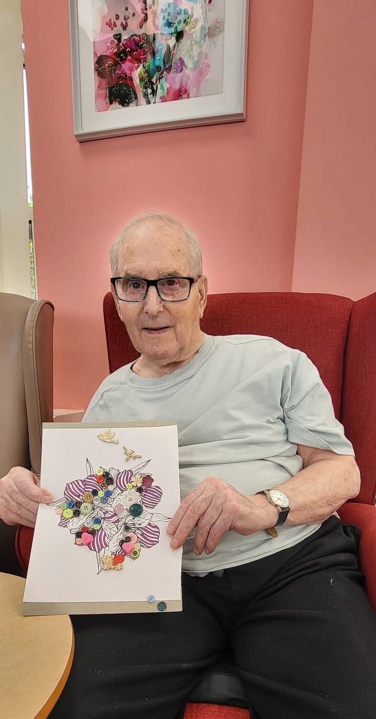 Discover how Lenthall House resident activities brought creativity, exercise and friendship together through button art, balloon tennis and bingo.